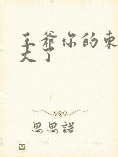 王爷你的东西太大了