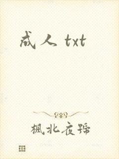 成人 txt
