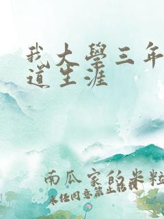 我大学三年的黑道生涯