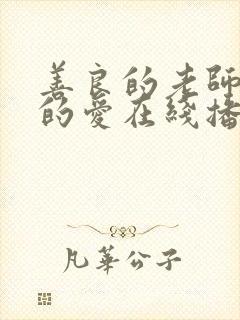 善良的老师禁止的爱在线播放