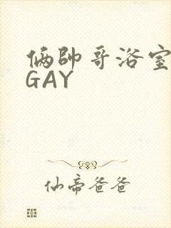俩帅哥浴室互攻GAY