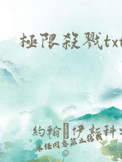 极限杀戮txt