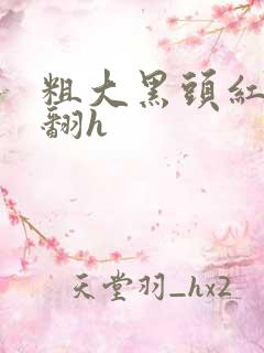 粗大黑头红肿外翻h