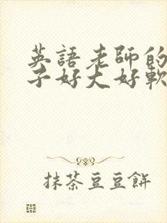 英语老师的小兔子好大好软水