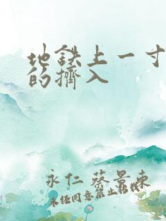 地铁上一寸一寸的挤入