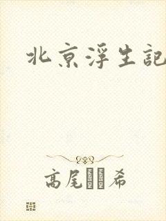 北京浮生记下载