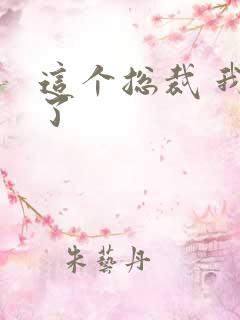 这个总裁 我要了