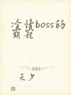 冷情boss的霸宠