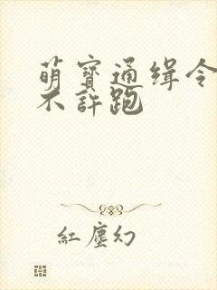 萌宝通缉令妈味不许跑