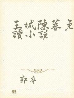 王城陈蓉免费阅读小说