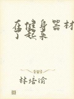 在健身器材上做了起来