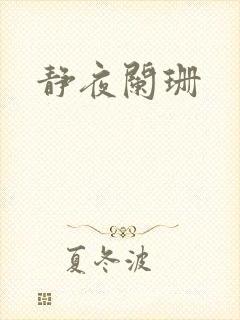 静夜阑珊
