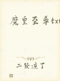 魔皇至尊txt
