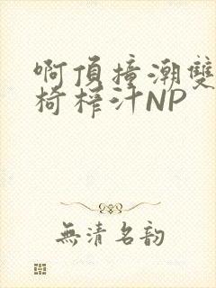 啊顶撞潮双H龙椅榨汁NP