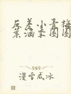 反差小青梅不经叶涵季园园