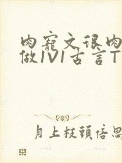 肉宠文很肉到处做1V1古言T