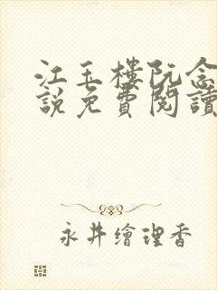 江玉楼阮念笙小说免费阅读