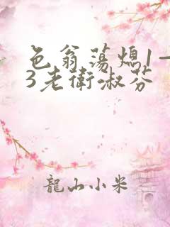 色翁荡熄1—13老卫淑芬