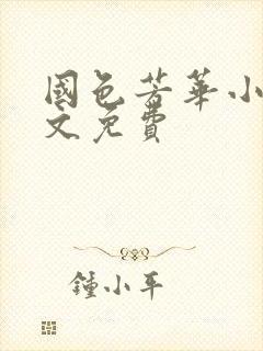 国色芳华小说全文免费