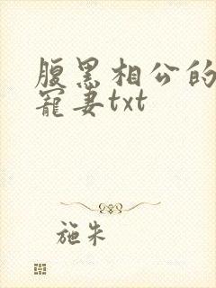 腹黑相公的庶女宠妻txt