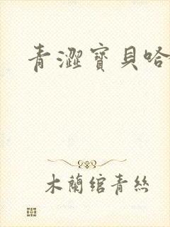 青涩宝贝哈烧恋