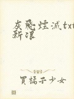 灰飞烟灭txt新浪