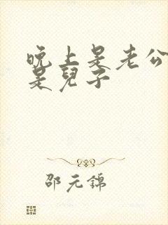 晚上是老公白天是儿子