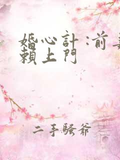 婚心计 :前妻赖上门