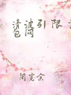 清波引 限 书包网