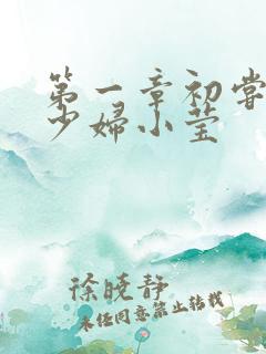 第一章初尝禁果少妇小莹