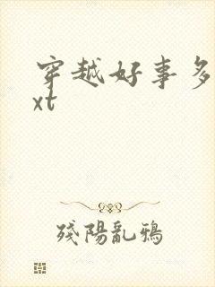 穿越好事多磨txt