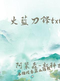 火蓝刀锋txt