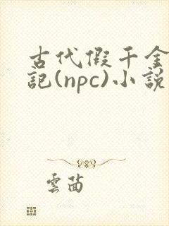 古代假千金挨日记(npc)小说