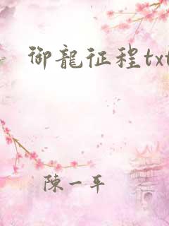 御龙征程txt