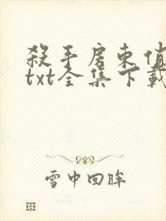 杀手房东俏房客txt全集下载