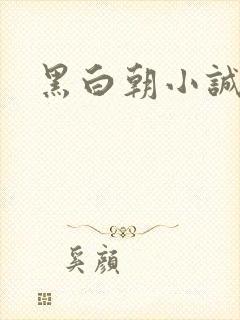 黑白朝小诚