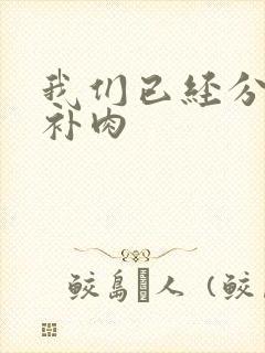 我们已经分手了补肉