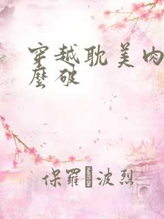 穿越耽美肉文怎么破