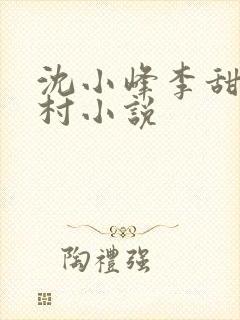 沈小峰李甜的乡村小说