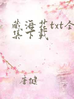 藏海花txt全集下载