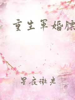 重生军婚膘悍妻