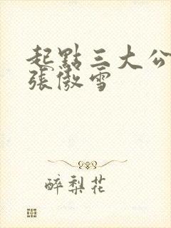 起点三大公交车张傲雪