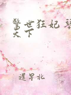 惊世狂妃 琴战天下