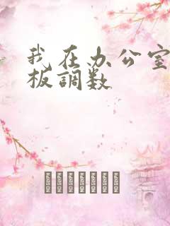 我在办公室被老板调数