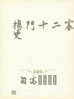 杨门十二寡妇艳史