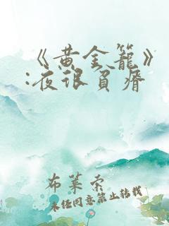 《黄金笼》作者:夜很贫瘠