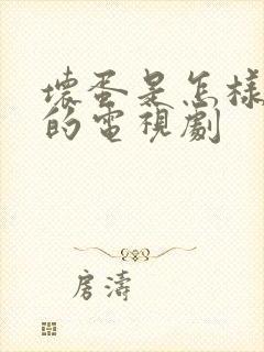 坏蛋是怎样炼成的电视剧