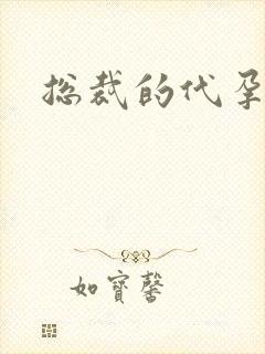 总裁的代孕女友