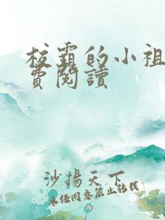 校霸的小祖宗免费阅读