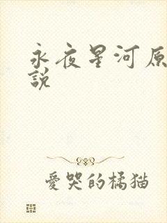 永夜星河原著小说